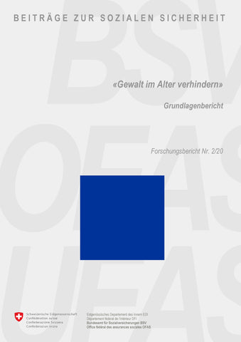 Gewalt im Alter verhindern